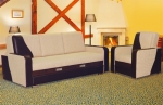 Набор мягкой мебели «Лазурит 4» — большой диван и кресло